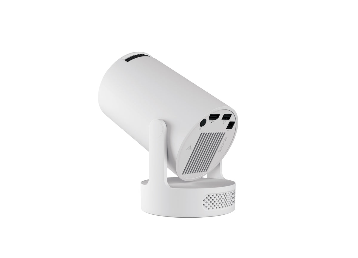 HY300 Ultra Pro Mini Projector, 4K Resolution, 170 Lumens, WiFi 6 Wireless Screen Casting, Portable Home Theater Projector