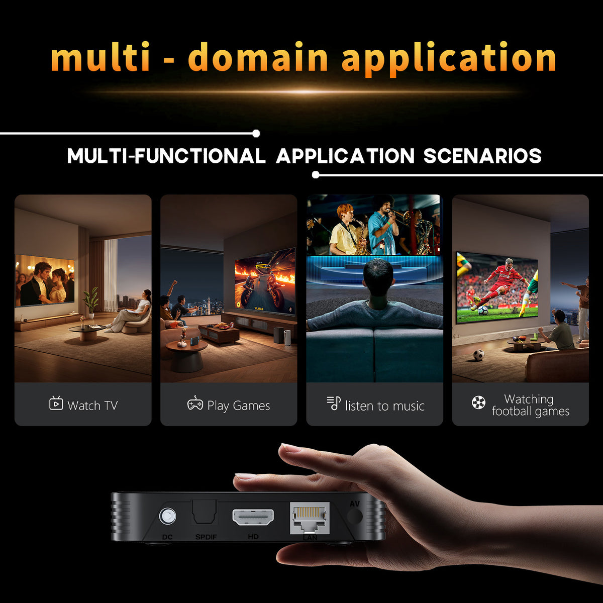 2026 New HS86‑PRO Rockchip RK3528 Android14 TV‑Box 4GB 32GB WiFi6 BT 4K HDR IPTV Streaming Media Player