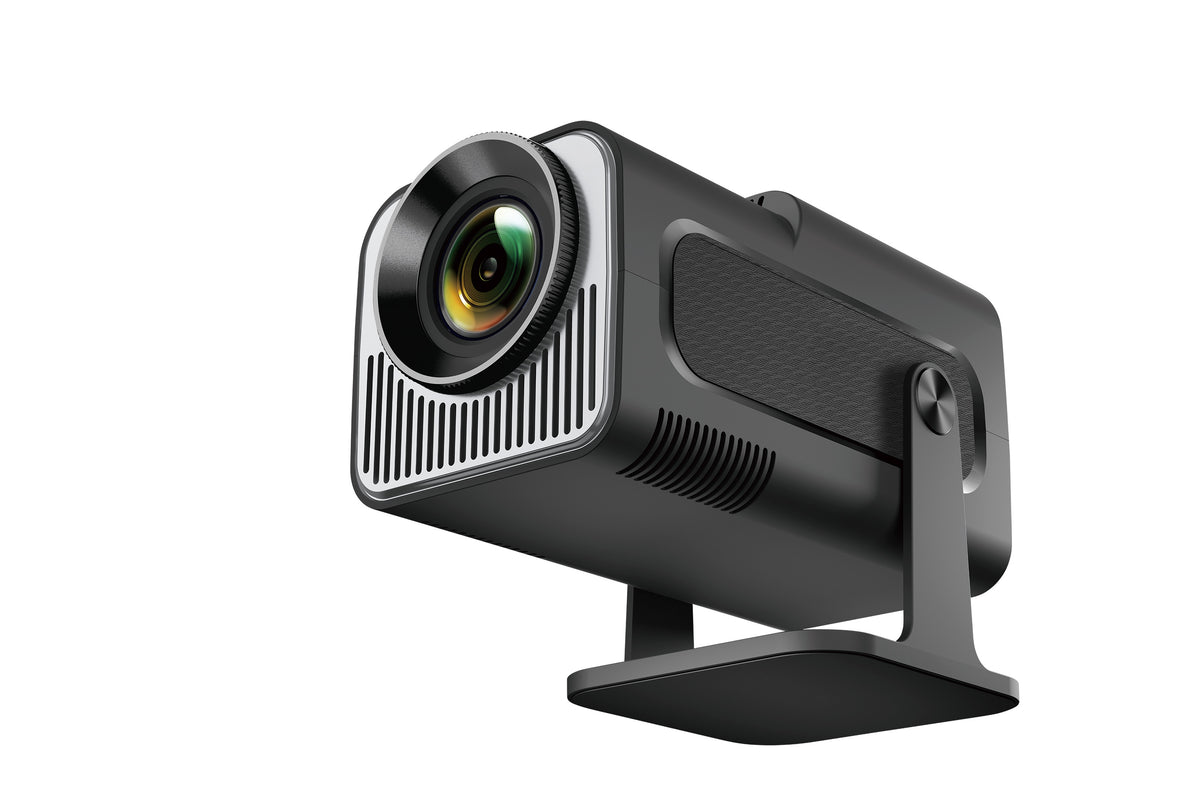 New HY320 Mini Portable Projector, 720P HD Smart Android 13 Projector, Built‑in WiFi & Bluetooth, Home Cinema Movie Projector for Indoor Entertainment