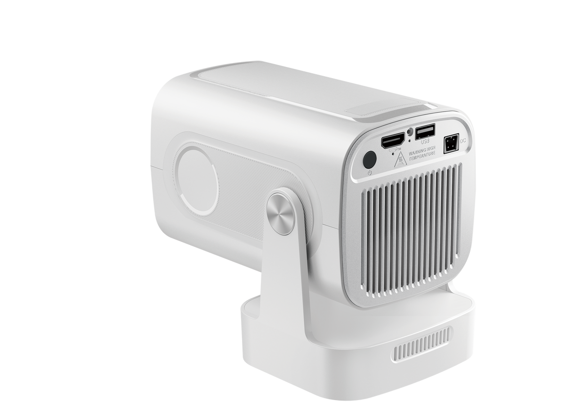 HY260 Pro Short Throw Projector, Native 1080P Full HD, 350 ANSI Lumens LCD Smart Projector, Auto Electronic Focus & Offset Correction, Portable Home Theater Projector