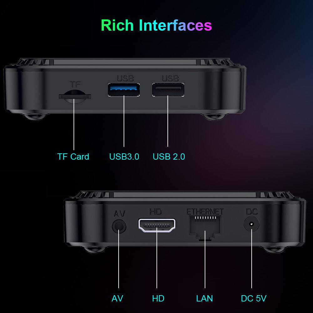 HK1 RBOX K8S Android13 TV Box RK3528 Quad‑Core Dual‑Band WiFi BT 4K Ultra‑HD Streaming Player