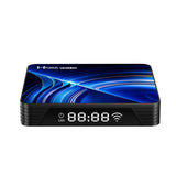 Android 14 Smart TV Box, Amlogic S905Y5 Quad‑Core Cortex‑A55, 2GB/4GB RAM 16GB/32GB/64GB ROM, Dual‑Band WiFi BT5.4, HDMI2.1b 4K@60fps Streaming Set‑Top Box with IR Voice Remote