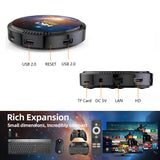 HK1 Rbox W2T 4K UHD Streaming Set‑Top‑Box, Amlogic S905W2 64‑Bit Quad‑Core, Android 11 ATV System, Multiple Storage Options, Dual‑Band Wi‑Fi & Voice Remote Control