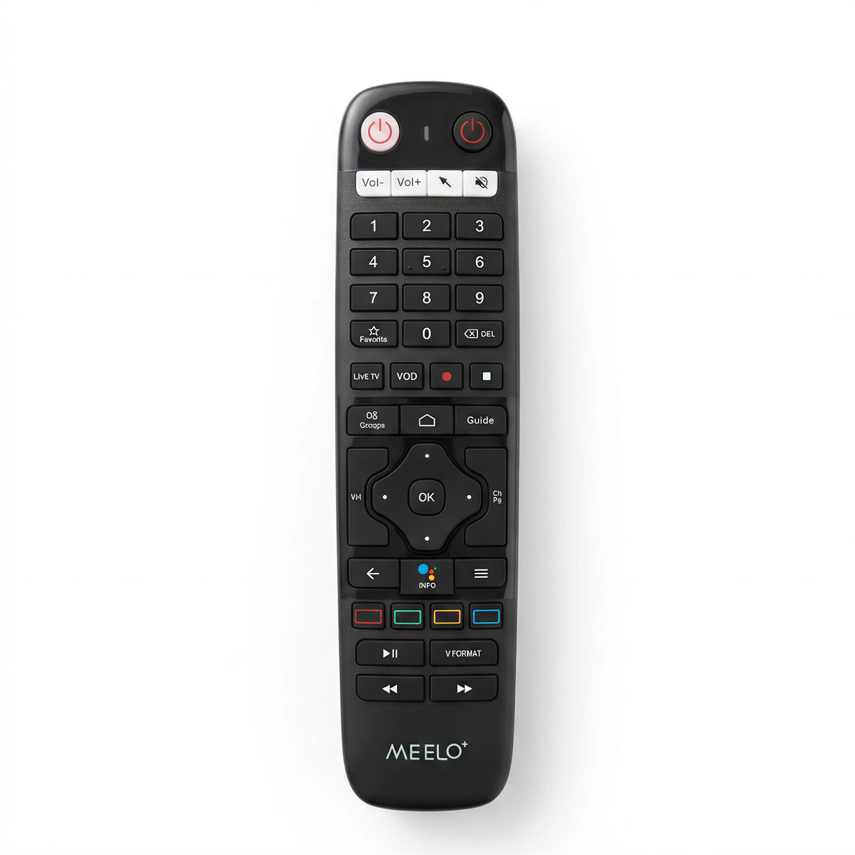 Original XTV Infrared & Bluetooth Remote Control Work for XTV SE2 Lite, XC2, XTV Stick, XTV DUO2,XTV Air, XTV Duo Set Top Boxes (Remote for XTV Boxes)