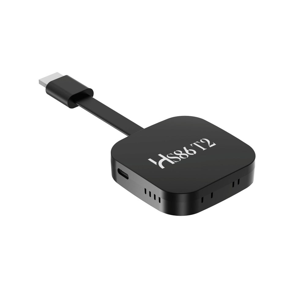 2026 New Arrival HS86 T2 Smart TV Stick, Rockchip RK3518 64‑Bit Quad‑Core, Android 14, 4K UHD, Dual‑Band WiFi 6, 2GB RAM 16GB ROM Portable Streaming Set‑Top‑Box
