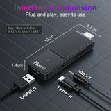 2026 New HS86 T1 4K Smart TV‑Stick, Rockchip RK3518 Quad‑Core, Android System, Dual‑Band WiFi 6, Bluetooth5.4, Voice‑Controlled Remote 4K Media Player