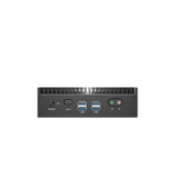 12th Gen Intel Core i5‑1245U (10‑Cores 12‑Threads), Dual 2.5G Ethernet, WiFi 6, BT5.2, Triple‑Display Output, Expandable DDR4/DDR5 RAM & M.2 PCIe4.0 + 2.5‑Inch SATA Storage, Compact SFF Desktop for Business Home Office
