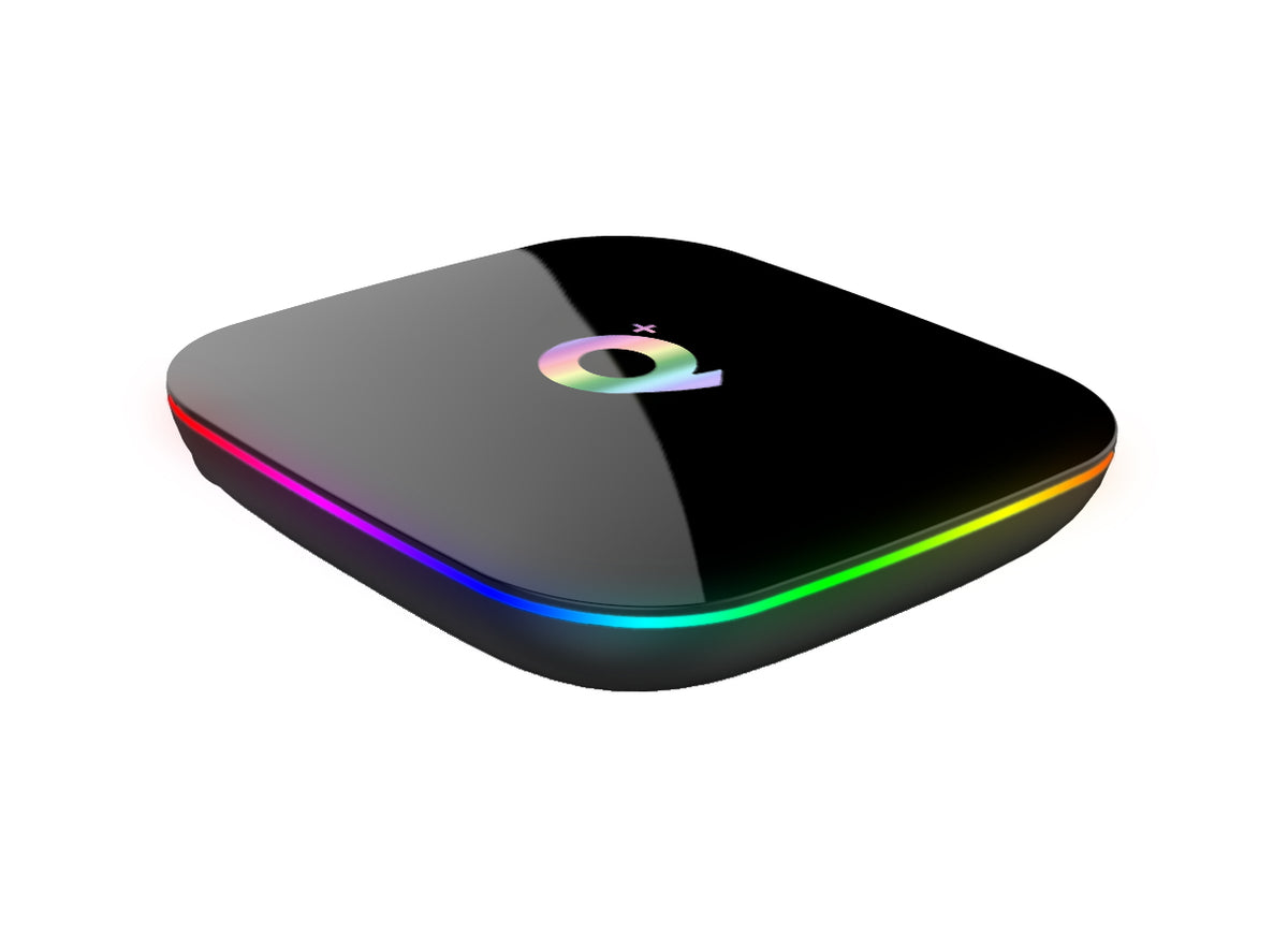 Q Plus Android TV Box, Allwinner H616 Quad Core Processor, 4GB RAM Ultra Fast 4K HD Video Decoding Smart Set Top Box, Digital TV Converter Media Player for Home Entertainment