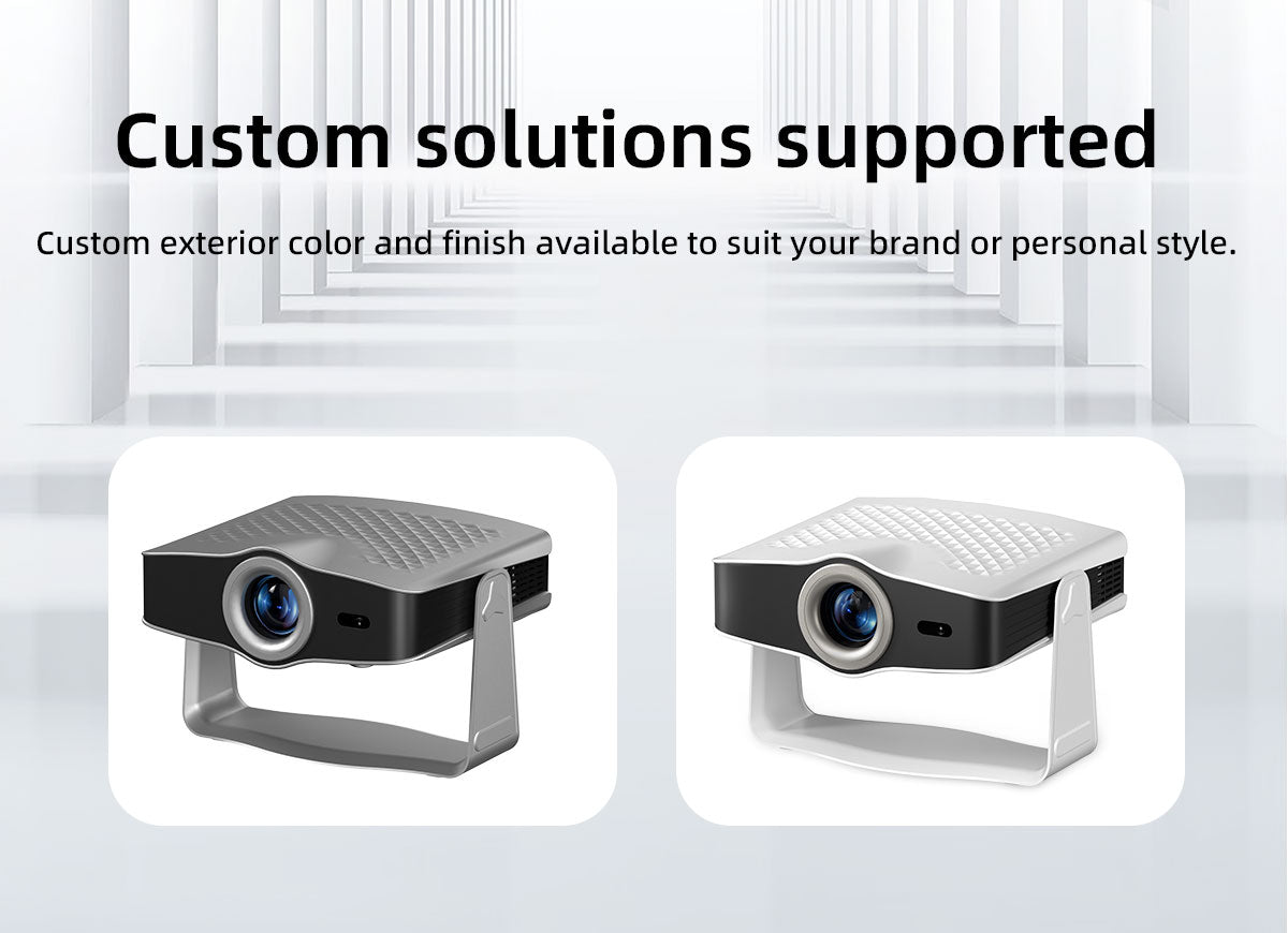 Android 14 Projector, 1080P Full HD Portable LCD Projector, Dual Band WiFi Bluetooth Home Theater Projector for Home Cinema Outdoor Movie