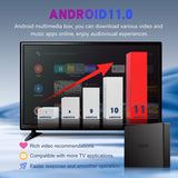 New T95W ATV OS Smart TV Box, Amlogic S905W2 64-bit Quad-Core Chip, Dual WiFi, 4K HDR Ultra HD Media Player Set Top Box