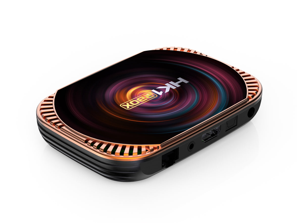 New HK1 RBOX‑X4 Smart Set‑Top‑Box, Amlogic S905X4 64‑Bit Quad‑Core, Android 11.0, 8K UHD, H.265 HEVC, Dual‑Band WiFi & Bluetooth IPTV Media Player