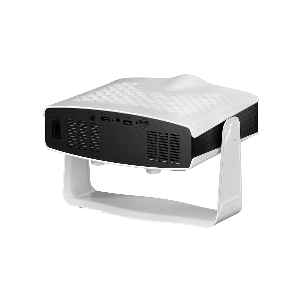 Android 14 Projector, 1080P Full HD Portable LCD Projector, Dual Band WiFi Bluetooth Home Theater Projector for Home Cinema Outdoor Movie