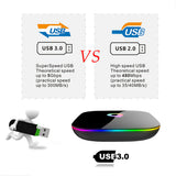 Q Plus Android TV Box, Allwinner H616 Quad Core Processor, 4GB RAM Ultra Fast 4K HD Video Decoding Smart Set Top Box, Digital TV Converter Media Player for Home Entertainment