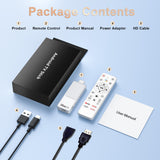 2026 New HS86 T1 4K Smart TV‑Stick, Rockchip RK3518 Quad‑Core, Android System, Dual‑Band WiFi 6, Bluetooth5.4, Voice‑Controlled Remote 4K Media Player