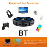 New HK1 RBOX‑W2 Smart Set‑Top‑Box, Amlogic S905W2 64‑Bit Quad‑Core, Android 11.0, 4K 3D Video, Bluetooth5.0, Dual‑Band‑WiFi, Voice‑Controlled Remote IPTV TV Box