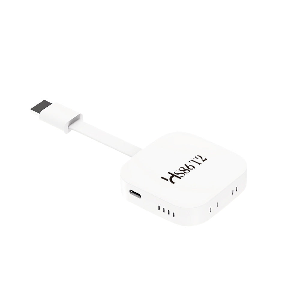 2026 New Arrival HS86 T2 Smart TV Stick, Rockchip RK3518 64‑Bit Quad‑Core, Android 14, 4K UHD, Dual‑Band WiFi 6, 2GB RAM 16GB ROM Portable Streaming Set‑Top‑Box