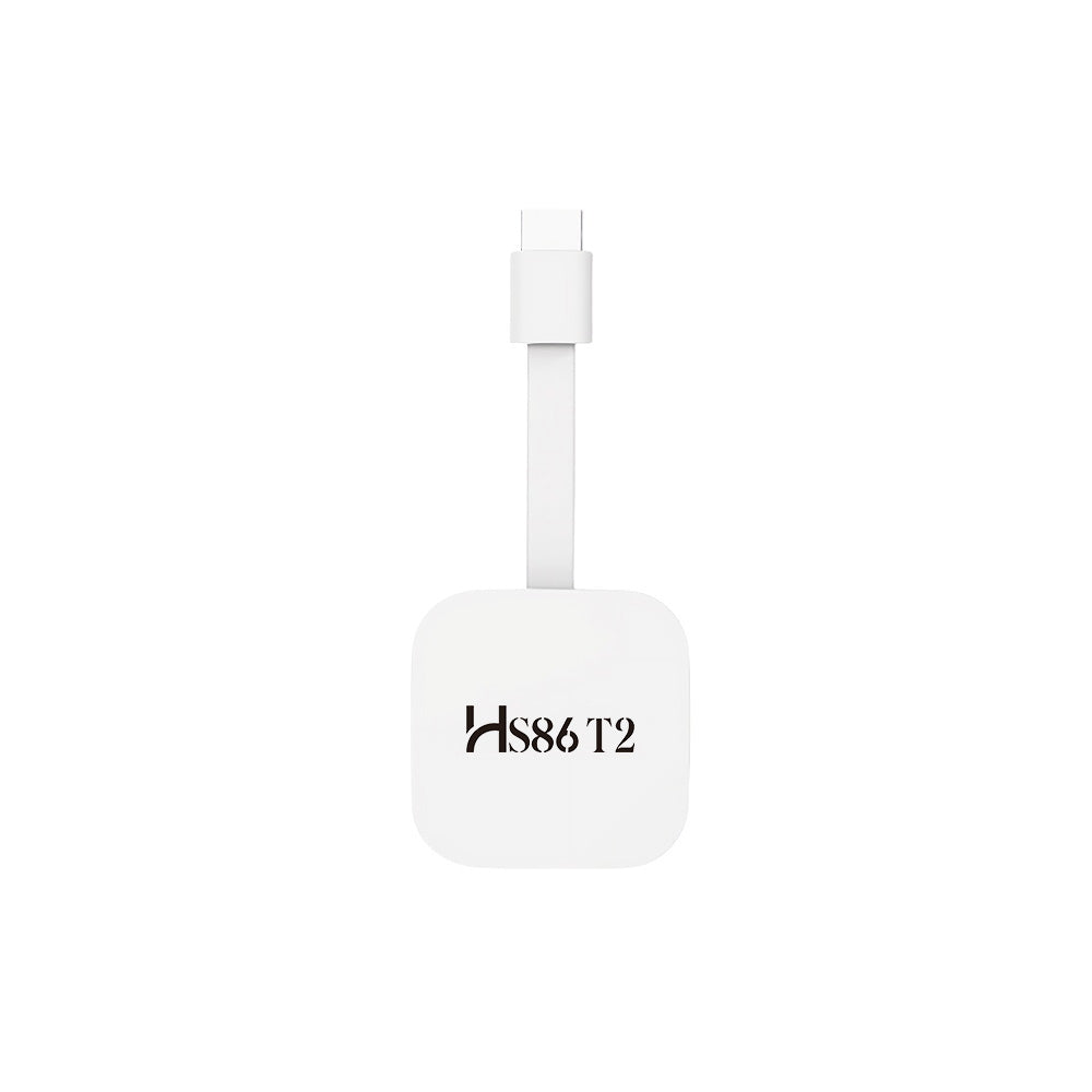 2026 New Arrival HS86 T2 Smart TV Stick, Rockchip RK3518 64‑Bit Quad‑Core, Android 14, 4K UHD, Dual‑Band WiFi 6, 2GB RAM 16GB ROM Portable Streaming Set‑Top‑Box