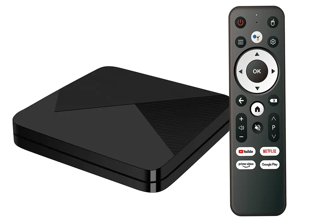 AndroidTV Quad Core A53 Allwinner H616 Android 15 TV Box Dual WIFI 2.4G&5G Bluetooth