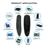 G10BT BT5.0 Air Mouse Remote Control, Six-Axis Gyroscope Sensing IR Learning Remote, Universal Wireless Controller for Smart TV, PC, Set Top Box