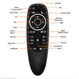 G10S PRO 2.4G Wireless Air Mouse, Backlit Mini Keyboard with Six-Axis Gyroscope, Universal Remote Control with Voice Search