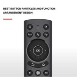 G20S PRO Air Mouse Remote Control, 2.4G & Bluetooth 5.0 Dual‑Mode, Voice Control, Backlit Keys, 4‑Way Volume Buttons for Android TV Box, Smart Projector, PC