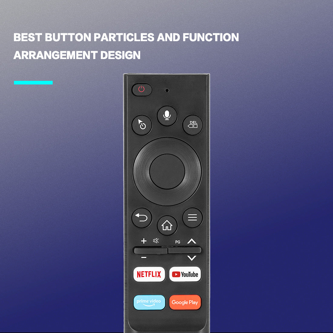 G22 PRO Air Mouse Remote, 6‑Axis Gyroscope, Voice Control, 2.4G Wireless Remote for Android TV Box, Smart Projector