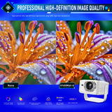 1080P HD Projector, 800 ANSI Lumens, HY450MAX-GTV with Built-in Google TV Dongle, 10W HiFi Speaker, WiFi Wireless Home Theater Projector