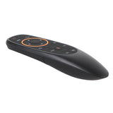 G10S 2.4G USB Wireless Air Mouse Remote, Voice Control, Six‑Axis Gyroscope, IR Fixed & Learning Code, ABS Plastic Long‑Range Air Remote for Android TV Box, PC, Projector