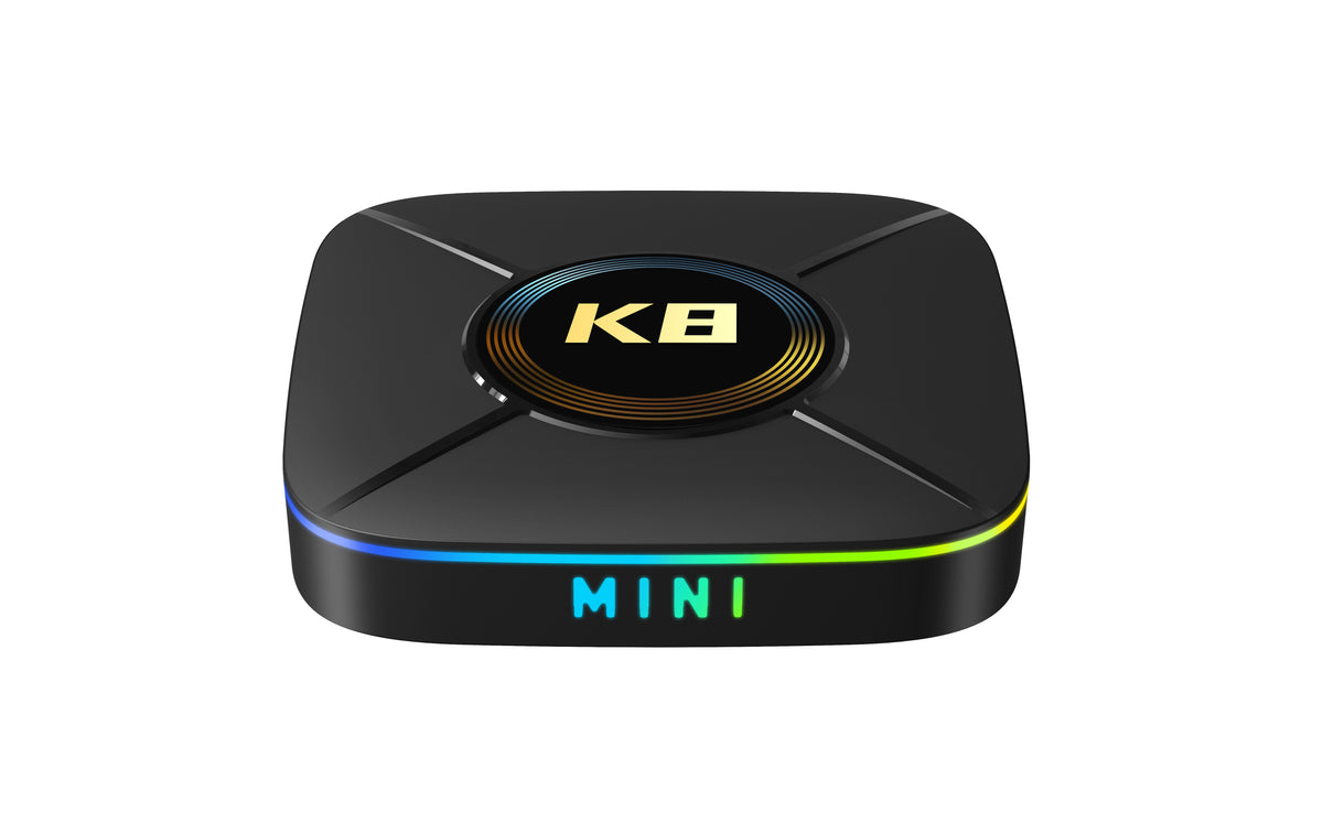 New HK1 RBOX‑K8 MINI Smart Set‑Top‑Box, RK3518 64‑Bit Quad‑Core, Android 14, 4K UHD, Dual‑Band WiFi 6, Bluetooth, 2GB 16GB Storage TV Stick