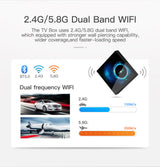 T95 Smart Android 10 TV Box, Allwinner H616 Quad‑Core, 4GB RAM 32GB/64GB ROM, 4K 6K Ultra‑HD IPTV Streaming Set‑Top‑Box