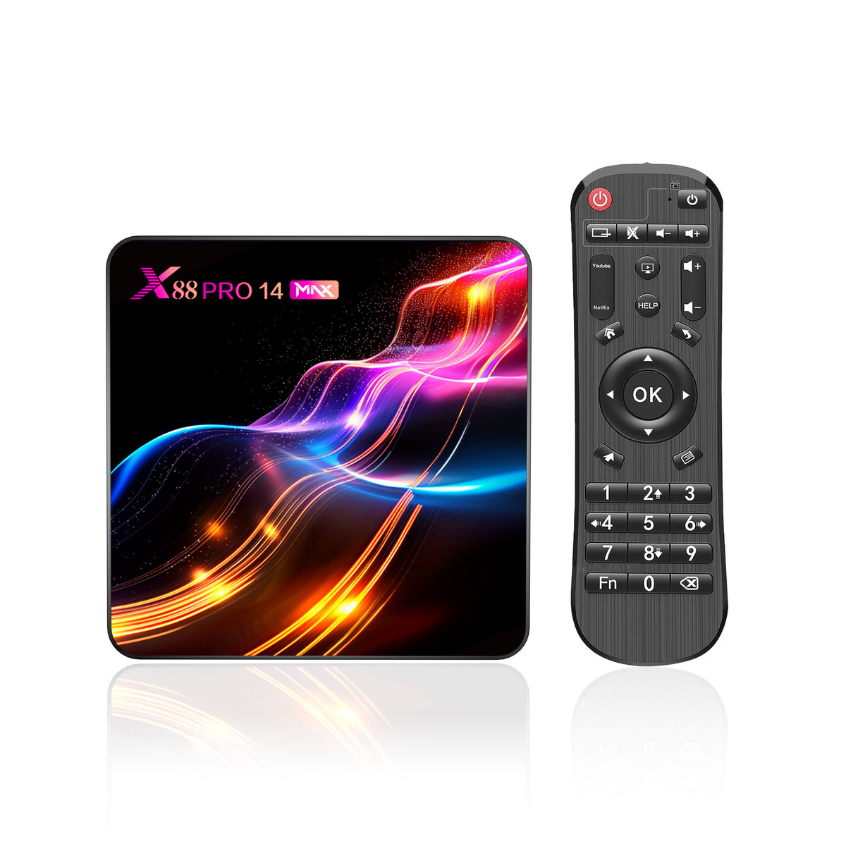 2026 New X88 PRO14 MAX Android 14 Smart TV Box, Rockchip RK3528 Quad‑Core Chip, 4K UHD, Dual‑Band‑WiFi, Home Gaming Streaming Set‑Top‑Box