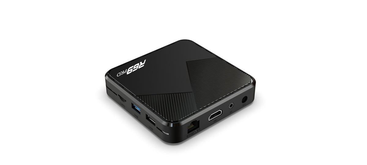 New R69 PRO Android 14 Smart TV‑Box, Allwinner H728 Octa‑Core Chip, WiFi6, USB3.0, 1000Mbps Ethernet, 8K Full HD Streaming Media Player Set‑Top Box