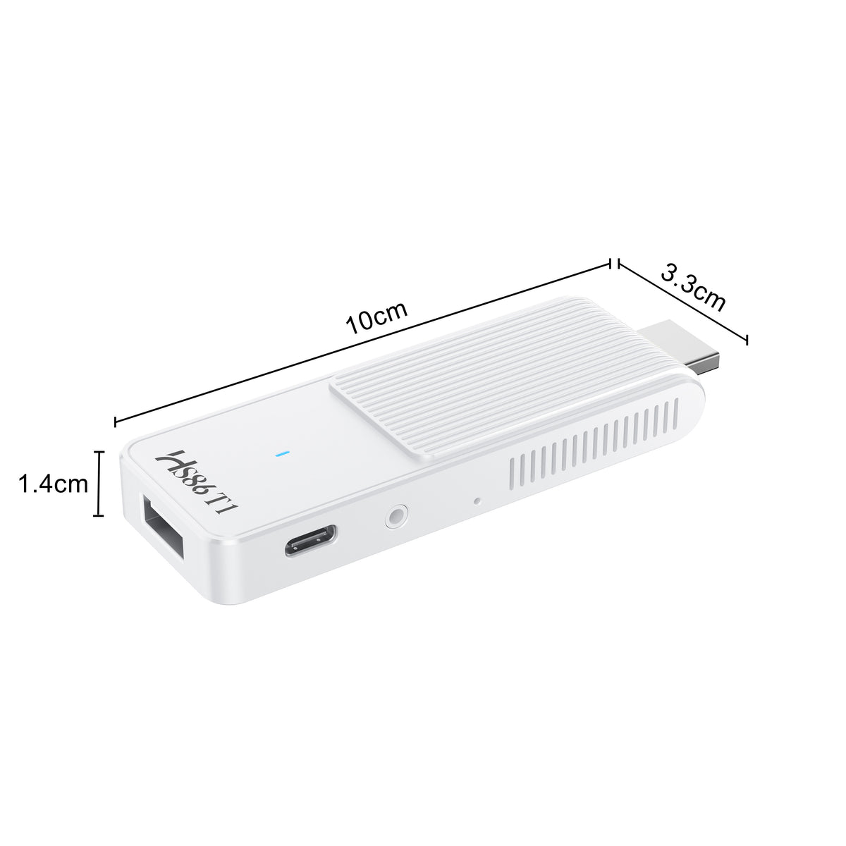 2026 New HS86 T1 4K Smart TV‑Stick, Rockchip RK3518 Quad‑Core, Android System, Dual‑Band WiFi 6, Bluetooth5.4, Voice‑Controlled Remote 4K Media Player