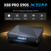 2026 Newest X88 PRO ATV TV Box, Amlogic S905X5M Quad‑Core Chip, Native Android 14 ATV‑System, Dual‑Band WiFi 6, 4K Ultra‑HD Home Streaming Set‑Top‑Box