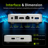 Android 14 Smart TV Box, X96 Lite, Allwinner H626, 2GB+16GB Storage, Dual‑Band 2.4G/5G WiFi 6, Streaming Media Player Set‑Top Box