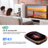 New HK1 RBOX‑X4 Smart Set‑Top‑Box, Amlogic S905X4 64‑Bit Quad‑Core, Android 11.0, 8K UHD, H.265 HEVC, Dual‑Band WiFi & Bluetooth IPTV Media Player