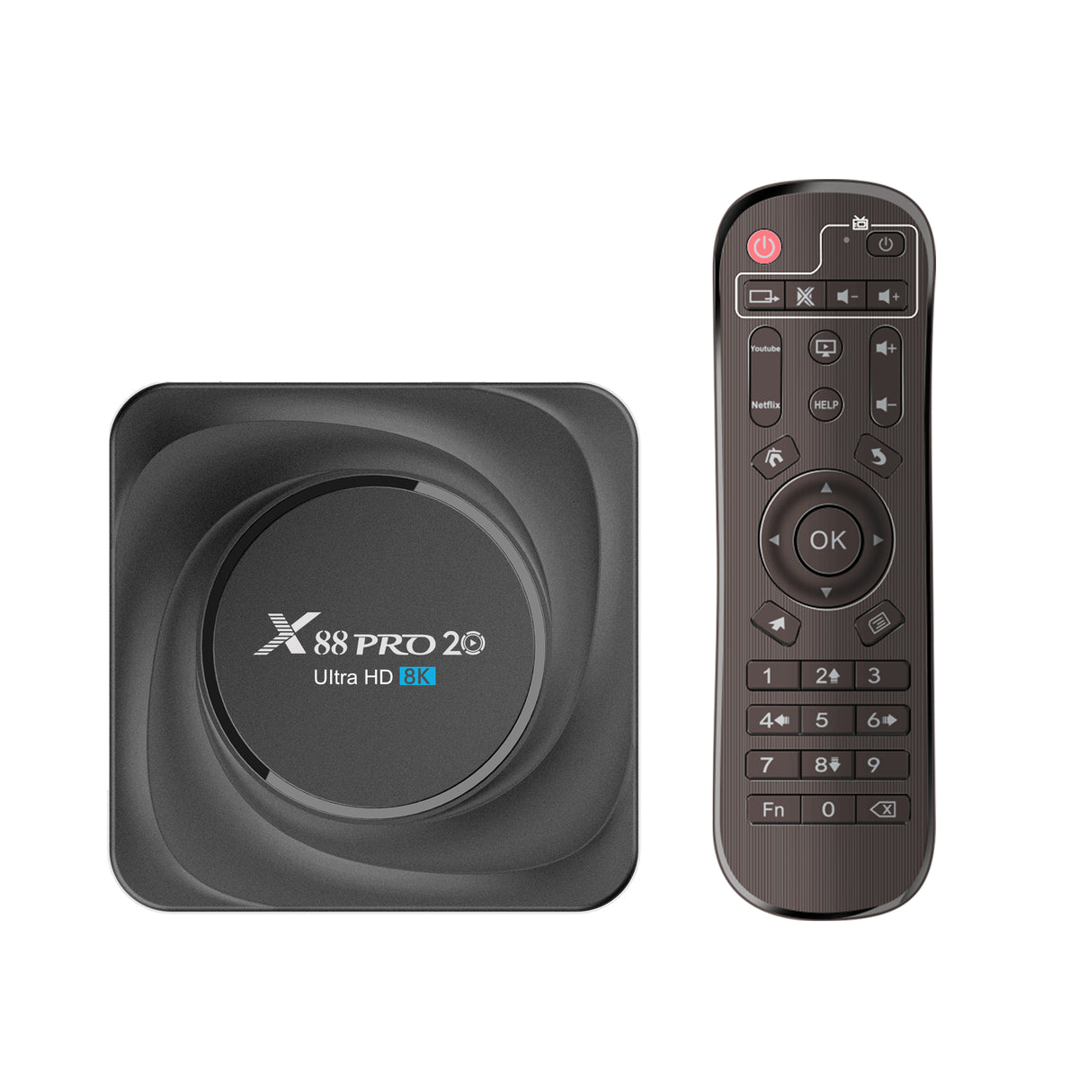 2026 New X88 Pro 20 Smart Android 11 Set‑Top‑Box, Rockchip RK3566 Quad‑Core, 8K UHD, 8GB RAM 64GB/128GB ROM, Voice Control Streaming Media Player