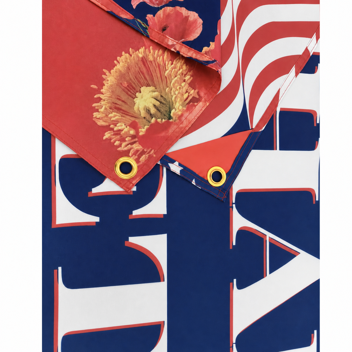 Veterans Day Flag 1.5x 6.5Ft Larger Thank You Veteran Flag Outdoor Banner Outdoor Hanging Decoration Memorial Day, Fourth of July, Veterans Day Patriotic Decorative Flag with Brass Grommets