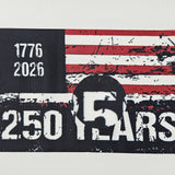 250 Years American Stick Flags, 10 Pack – 250th Anniversary Commemorative Flag, 1776-2026, July 4th Decorations, Veterans Day, Patriotic Party Supplies (8x11 Inches or 5x8 Inches)