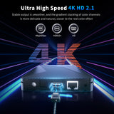2026 Newest X88 PRO ATV TV Box, Amlogic S905X5M Quad‑Core Chip, Native Android 14 ATV‑System, Dual‑Band WiFi 6, 4K Ultra‑HD Home Streaming Set‑Top‑Box