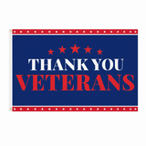 Veterans Flags Outdoors Thank You Veterans Day Flag 3x5Feet Patriotic Decorations, 4th of July Independence Day Veterans Day Memorial Day Soldier Flag for Outdoor Yard Patriotic Holiday Banner Gift