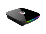 Q Plus Android TV Box, Allwinner H616 Quad Core Processor, 4GB RAM Ultra Fast 4K HD Video Decoding Smart Set Top Box, Digital TV Converter Media Player for Home Entertainment