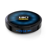 New HK1 RBOX‑W2 Smart Set‑Top‑Box, Amlogic S905W2 64‑Bit Quad‑Core, Android 11.0, 4K 3D Video, Bluetooth5.0, Dual‑Band‑WiFi, Voice‑Controlled Remote IPTV TV Box