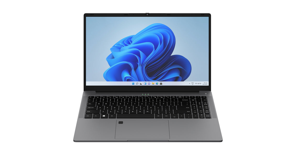 15.6 Inch FHD IPS Laptop, 12th/13th Gen Intel Core Processor, Upgradable DDR4 RAM & M.2 SSD, Backlit Keyboard & Fingerprint Unlock