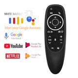 G10S PRO 2.4G Wireless Air Mouse, Backlit Mini Keyboard with Six-Axis Gyroscope, Universal Remote Control with Voice Search