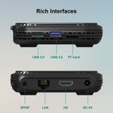 2026 New HK1 RBOX‑K8S Smart Set‑Top‑Box, Rockchip RK3528 64‑Bit Quad‑Core, Android 13.0, 4GB+32GB, Dual‑Band WiFi, Bluetooth 5.0, 4K UHD IPTV Media Player