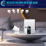 HY300 Ultra Pro Mini Projector, 4K Resolution, 170 Lumens, WiFi 6 Wireless Screen Casting, Portable Home Theater Projector