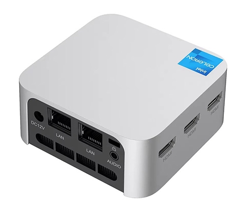 T8 Plus Factory MINI PC Micro Desktop Pc DDR5 8G/16G Dual LAN 4K Triple Display Mini Gaming Computer