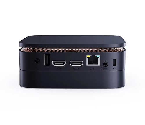 AK1 Mini PC 12th Gen N100 Intel Alder Lake 2.5 Inch HDD/SSD Win11 Dual Band Wifi Dual Screen Desktop Mini PC Mini Desktop Computer Support Dual 4K, WiFi, Ethernet for Business, Office, Home