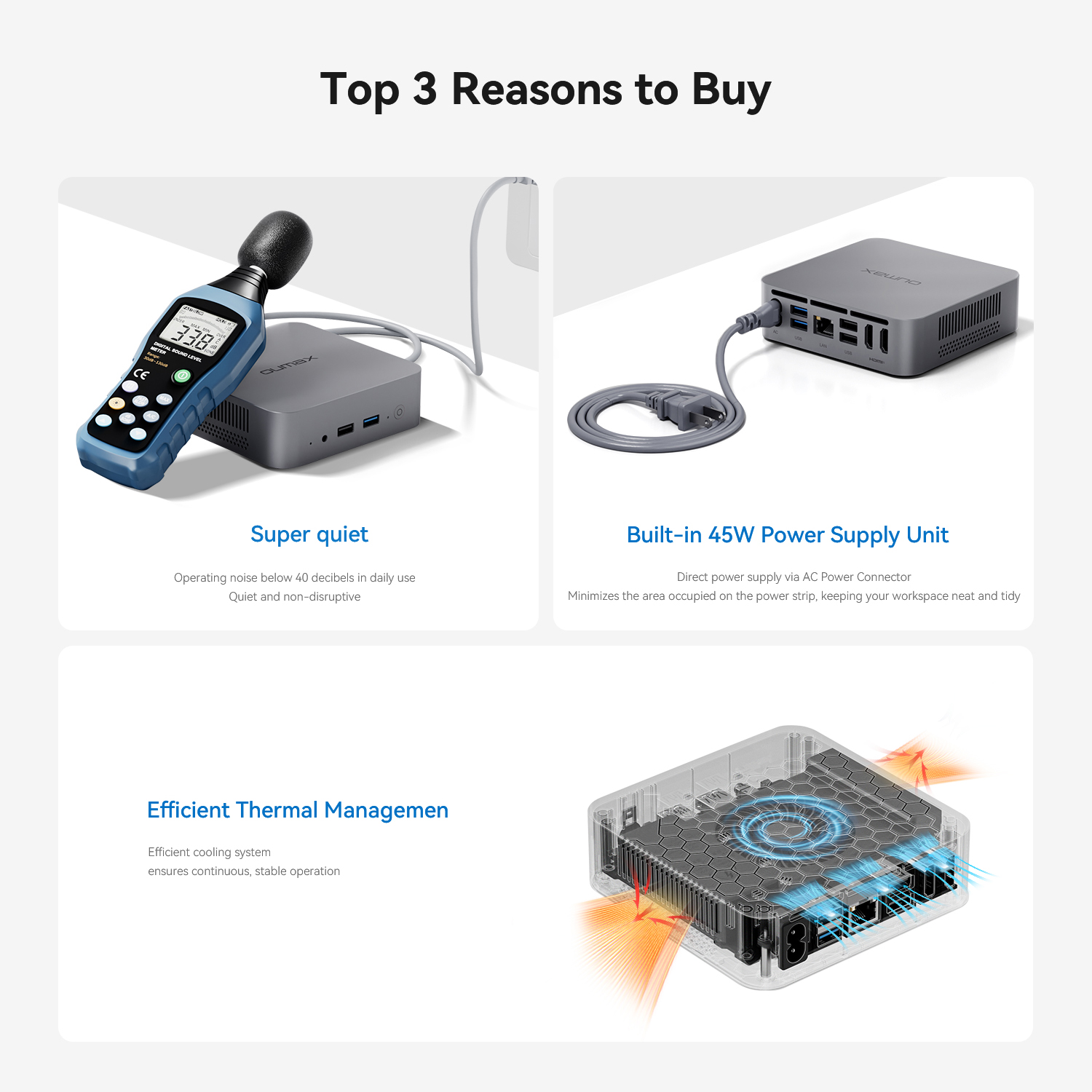 MAX N95 Mini PC Computers for Business Home Office Intel 12th N95